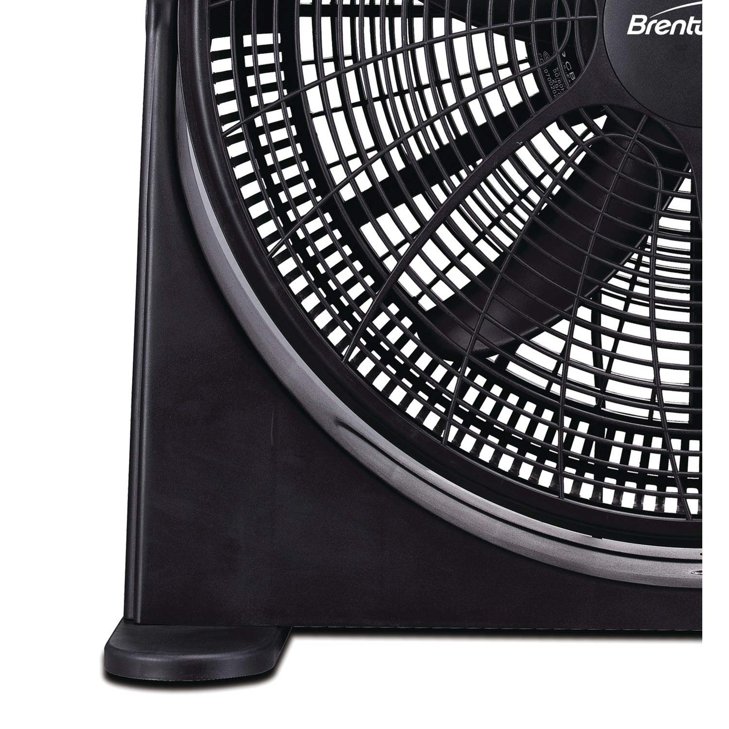 Brentwood Kool Zone F-20BKR High Velocity Air Circulator Fan,3-Speed 20-inch,Black