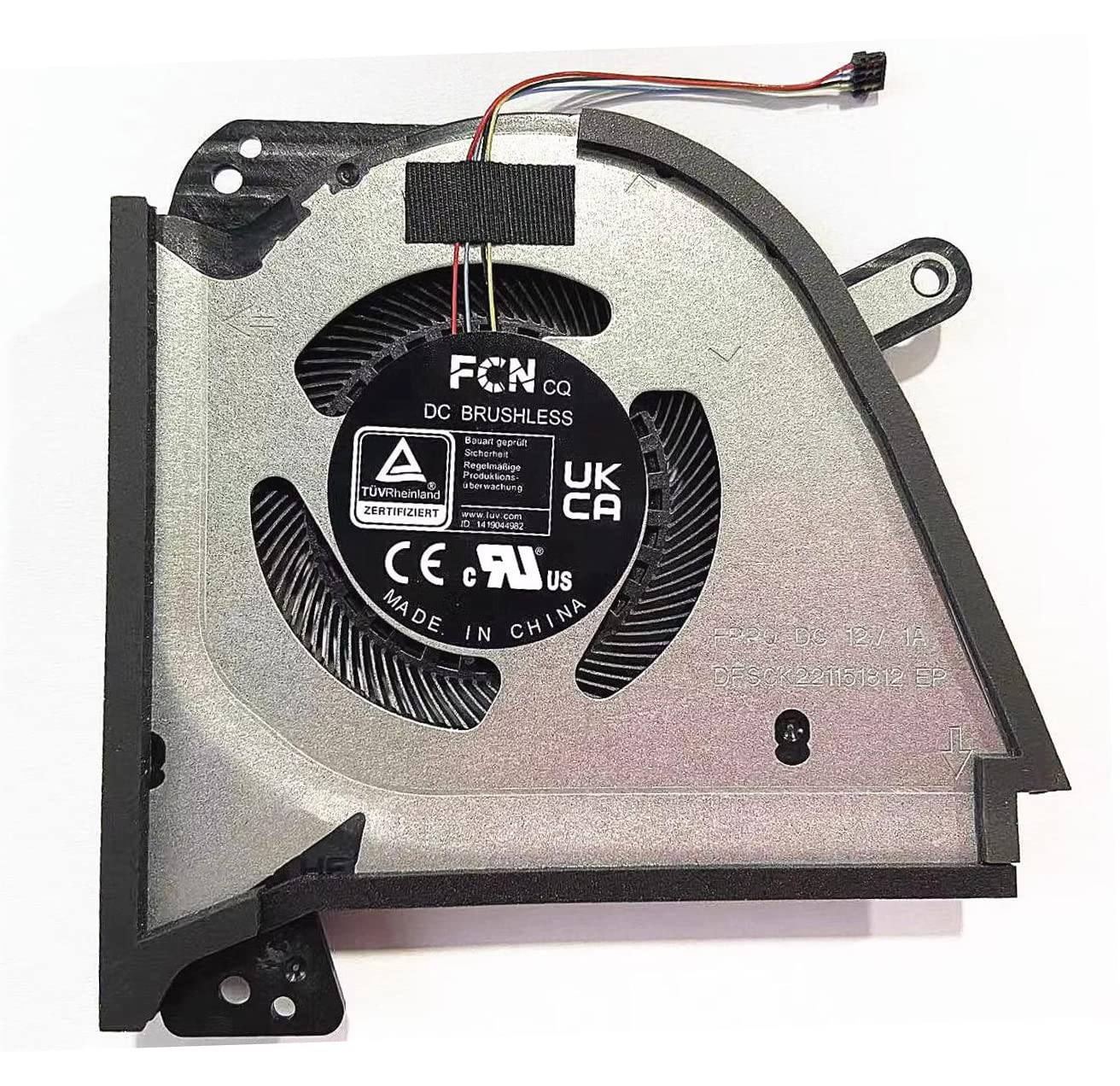 Fleshy Leaf Replacement CPU+GPU Cooling Fan Replacement for ASUS ROG Zephyrus G15 (2022) GA503R GA503RX GA503RS GA503RW GA503RM 12V Series