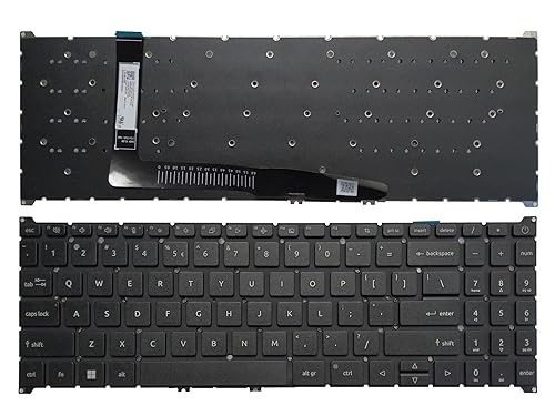 Laptop Keyboard Compatible for Acer Aspire A315-24P A315-24PT N23C3 SN.I151B.00B QV05T_ A10B PK133TY4A00 US Fun N22C6 N22Q3 S50-54 Layout No Backlit