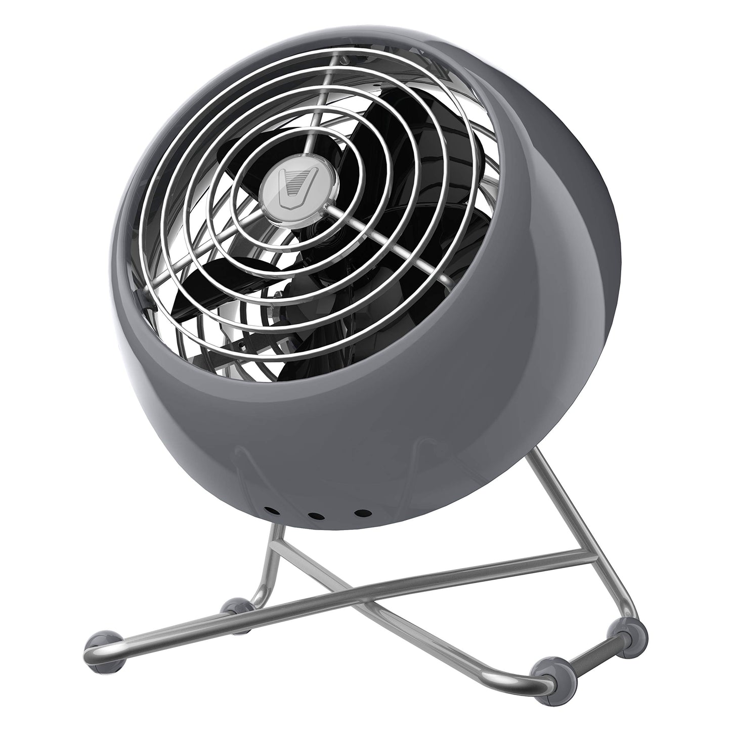 Vornado VFAN™ Mini Modern Personal Desk Fan with 2-Speed Control, Adjustable Tilt, Quiet Metal Air Circulator for Office, Bedroom, Dorm, Compact
