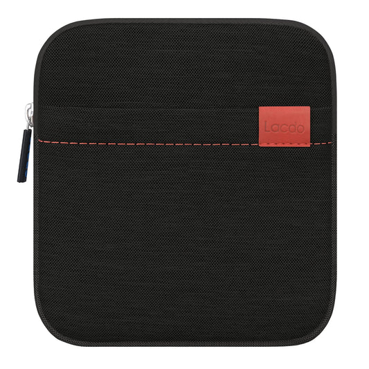 Lacdo Waterproof External USB CD DVD Writer Blu-Ray Protective Storage Carrying Case Bag Compatible Apple MD564ZM/A SuperDrive,Magic Trackpad