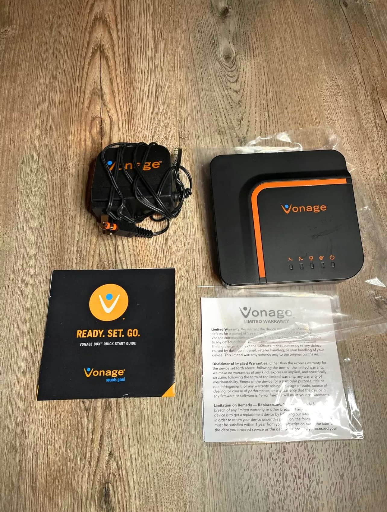 Vonage Digital Phone Service Adapter VDV23-VD