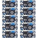 ATNSINC 10Pack LM2596 DC-DC Buck Converter, Adjustable Step Down Voltage Regulator 3-40V to 1.5-35V High Efficiency Power Supply Volt Reducer…