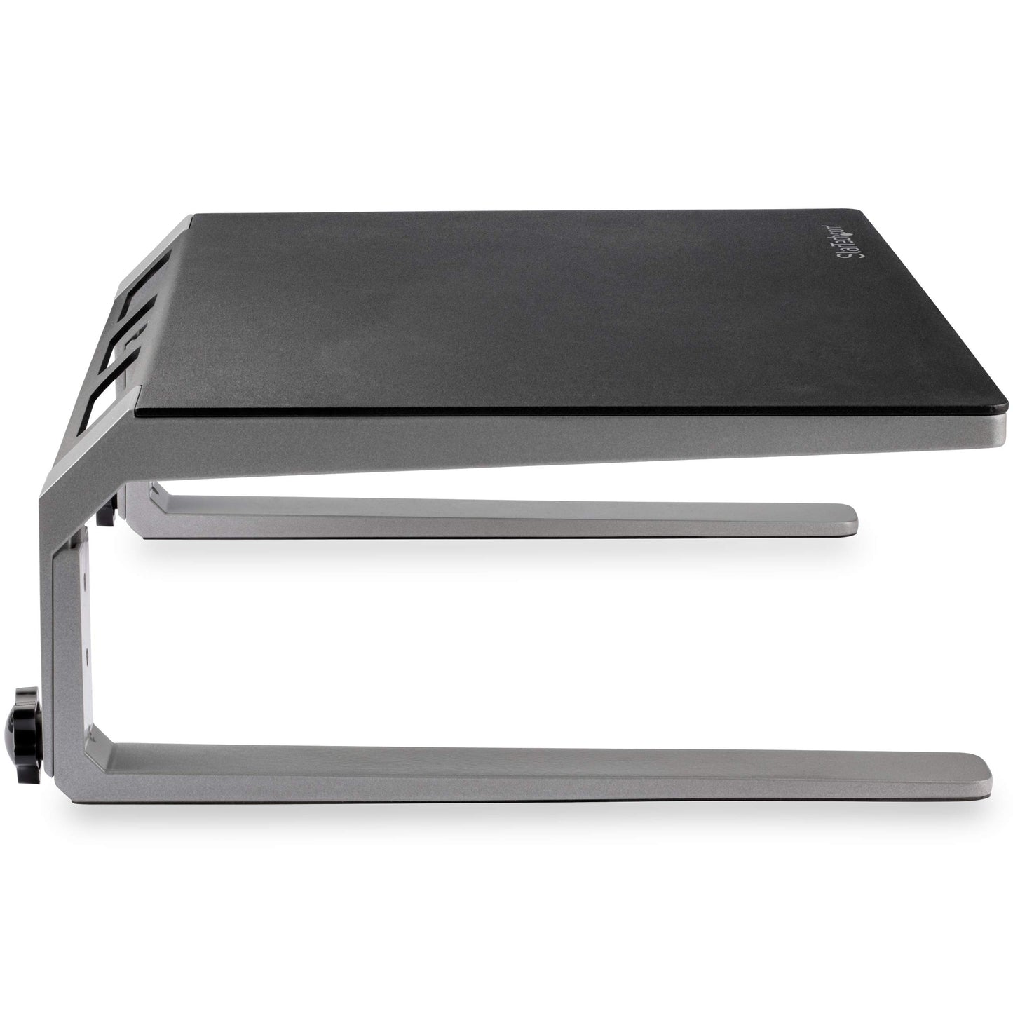 StarTech.com Monitor Riser Stand - for up to 32" (22lb/10kg) Monitor - Height Adjustable - Computer Monitor Riser - Steel and Aluminum (MONSTND)
