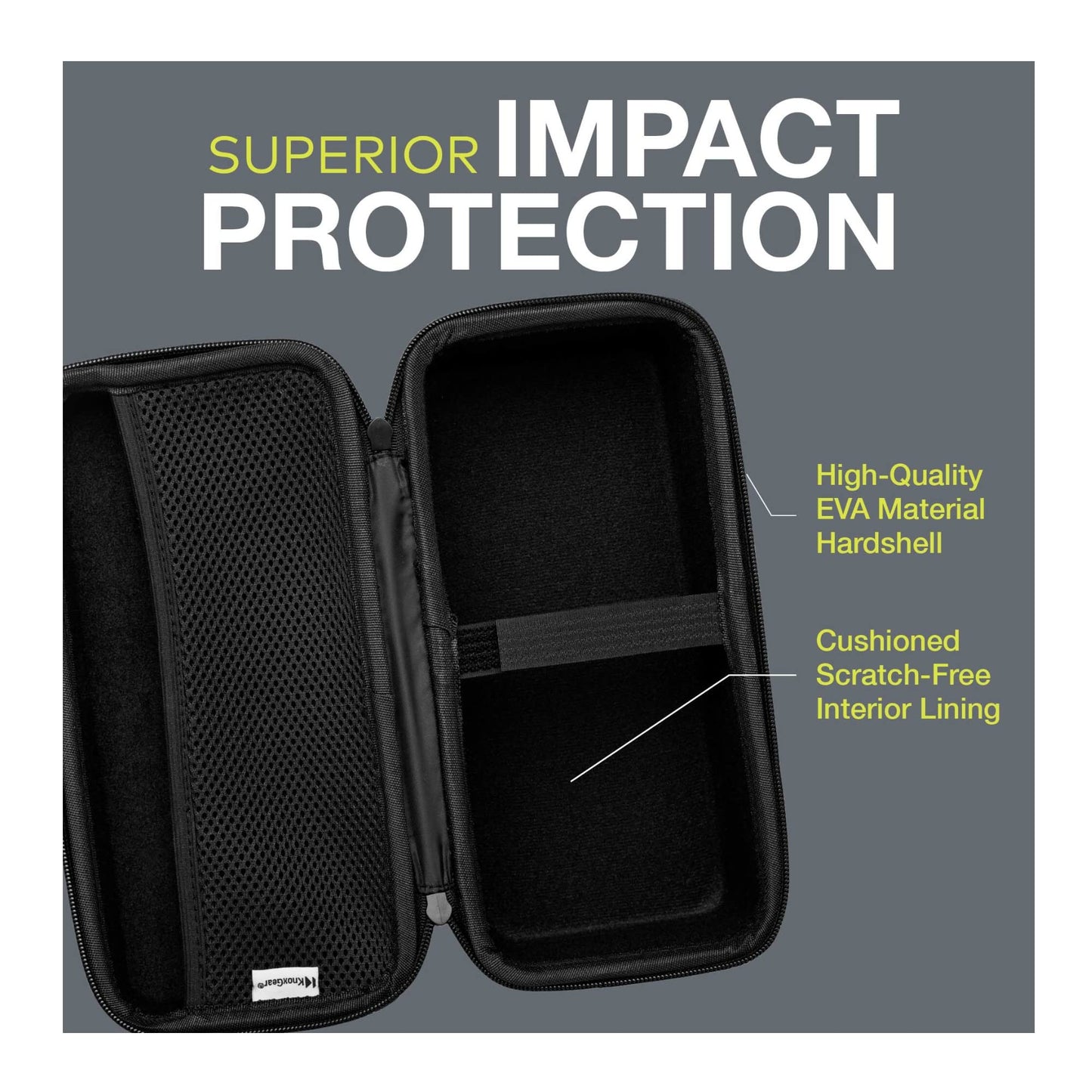 Knox Gear Portable Hardshell Travel Storage Case for SRS-XB33 Sony Bluetooth Speaker - Sony Extra Bass Sony Speakers Bluetooth Wireless Case - Water