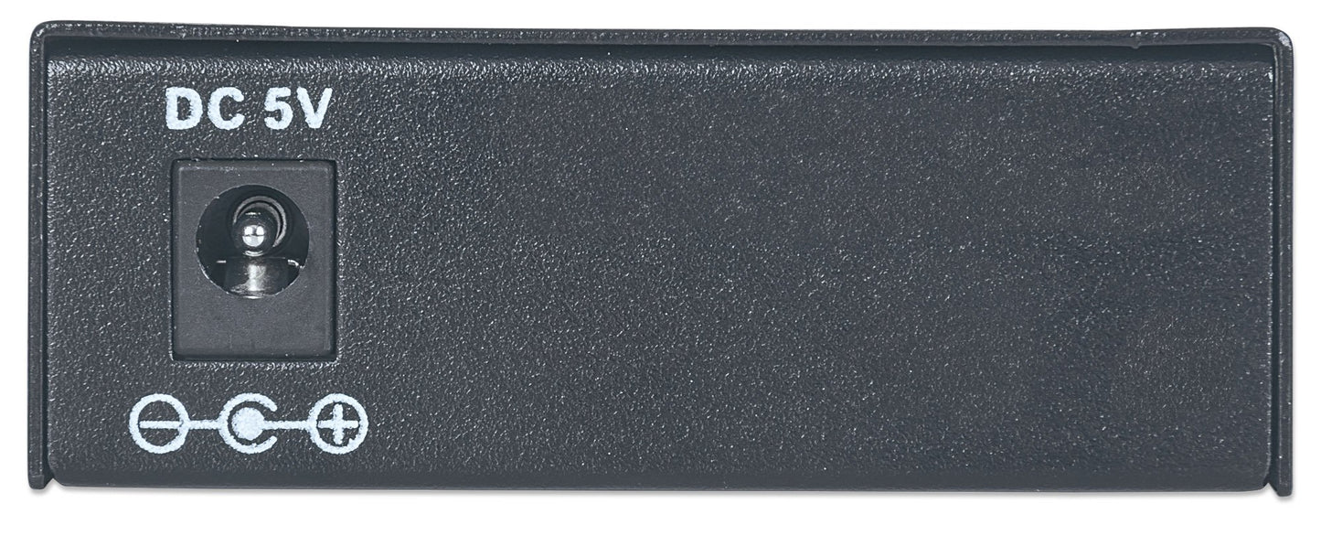 Intellinet Fast Ethernet WDM Media Converter, SC Single-Mode to RJ45 510530