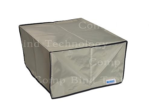 Comp Bind Technology Printer DUST Cover for Brother MFC-9340CDW Printer Silver Nylon Anti-Static DUST Cover Size 16.1''W x 19''D x 16''H