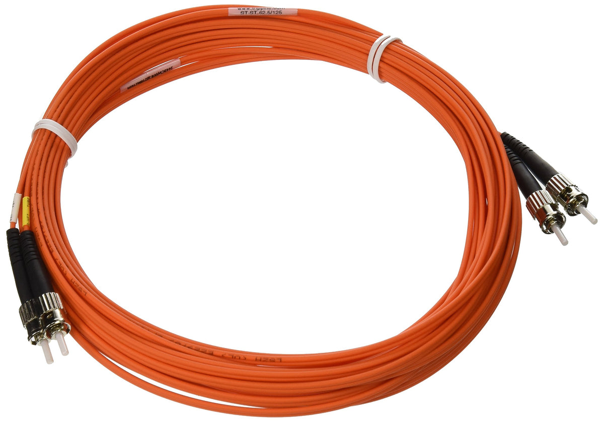 Tripp Lite Duplex Multimode 62.5/125 Fiber Patch Cable (ST/ST), 10M (33-ft.)(N302-10M)