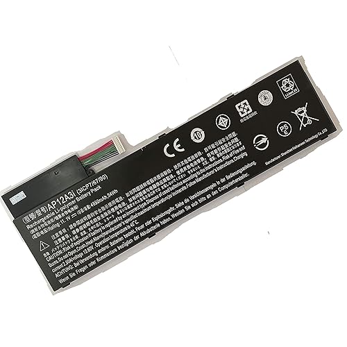 Powerforlaptop Laptop/Notebook Replace AP12A3i Battery for Acer Aspire U M5-481 M5-481T M5-481PT,M5-581T AP12A4i / BT.00304.011 / KT.00303.002