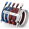 USB C to USB C Cable Nylon Braided 60W 3/3/6/6/10 FT USB Type C Fast Charging Cable for iPhone 17/17 Pro Max/Air/16/16 Plus/16 Pro Max/15/15 Plus/15