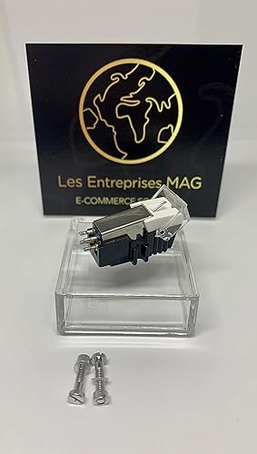 Chrome Cartridge + Diamond stylus for Pioneer PL1170, PL570, PL12AC, PL15, PL31D, PL41