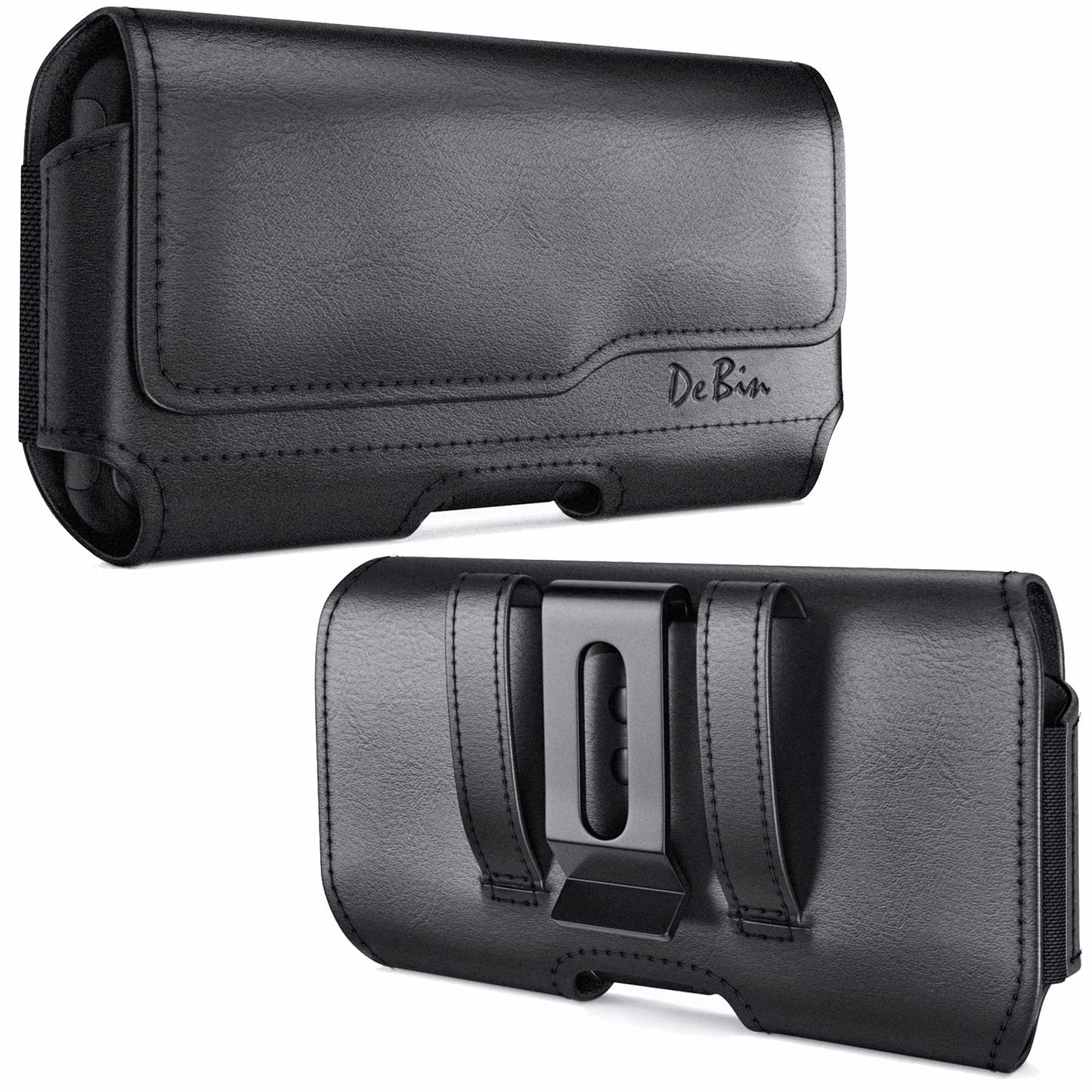 DeBin Cell Phone Belt Holder Case with Clip for Men Women, Holster for Samsung Galaxy Ultra Models S26 S25 S24 S23 S22 S21, Note 20, A13 A32 A02s A03s