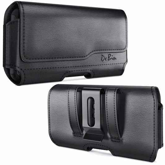 DeBin Cell Phone Belt Holder Case with Clip for Men Women, Holster for Samsung Galaxy Ultra Models S26 S25 S24 S23 S22 S21, Note 20, A13 A32 A02s A03s