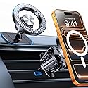 Kaistyle for Magsafe Car Mount?20 Strong Magnets?Magnetic Phone Holder for Car Phone Holder Mount Dash Mounted Holders Cell Phone Holders for Your Car