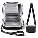 K&F CONCEPT Carrying Case for Digital Camera, Small Hard Shell Protective Case Compatible with CAMKORY/for Kodak Pixpro FZ55/FZ45 / for Canon