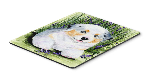Caroline's Treasures SS8005MP Australian Shepherd Mouse Pad/Hot Pad/Trivet, Large, Multicolor