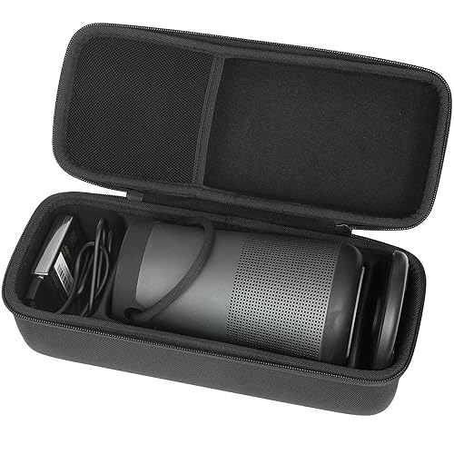 khanka Hard Travel Case Replacement for Bose SoundLink Revolve+ / Revolve+ (Series II) Portable and Long-Lasting Bluetooth 360 Speaker, Fits Charging