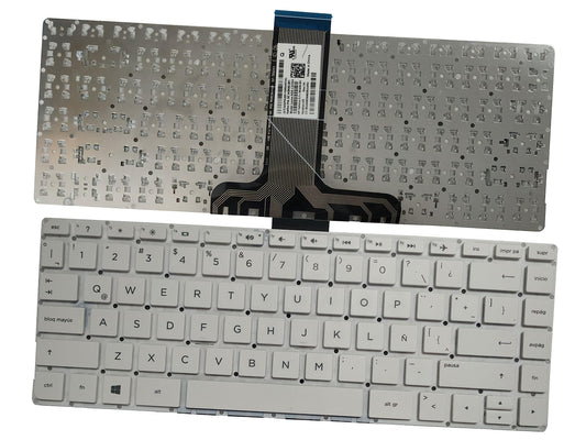 Laptop Replacement Keyboard Compatible for HP Pavilion 14-ax 14-ax000 14-ax100 14-AX050sa 14-AX053sa 14-AX054sa 14-AX055sa 901658-001 9Z.NC9SQ.301