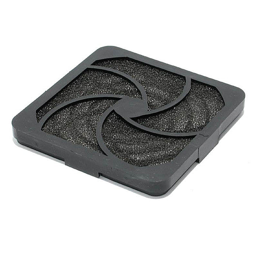 StarTech.com Cleanable Air Filter for 80 mm Computer Case Fan FANFILTER8 (Black)