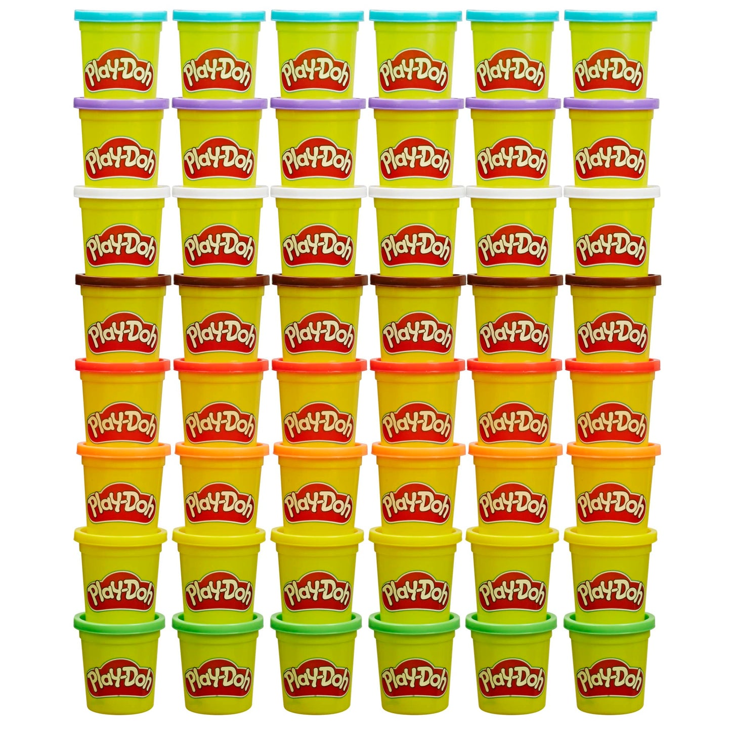 Play-Doh Bulk Pack of 48 Cans, 6 Sets of 8 Modeling Compound Colors, 3oz, Back to School Gifts & Prizes for Students & Classroom, Preschool Toys…