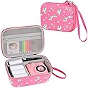 Kids Camera Case Compatible with ESOXOFFORE, for Dylanto, for Cimizi, for DUDUDRAGON for Instant Print Camera and Print Paper, Cute Hard Camera