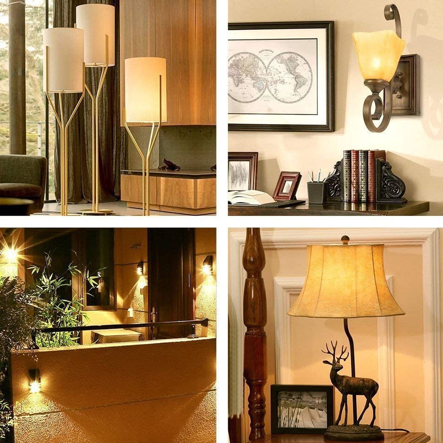 Lxcom Lighting G9 LED Bulb 1W Dimmable LED Corn Light Bulbs 10W Halogen Bulb Warm White 3000K G9 Base Chandelier Light Bulb for Landscape Lighting