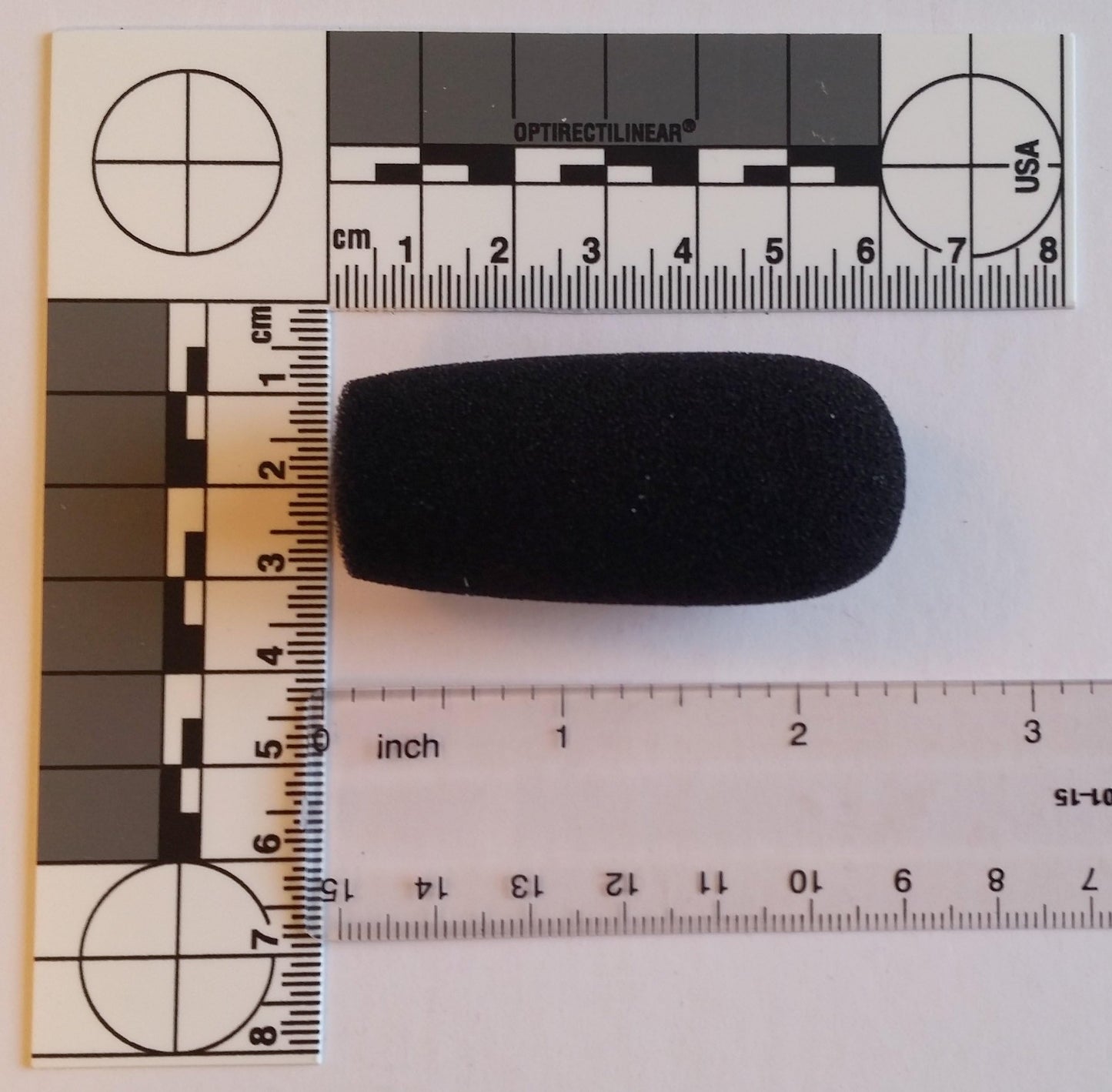 Compete Audio CA945 foam microphone windscreens (microphone covers) (2-pack) for use mini-shotgun mics, larger headsets and desktop microphones