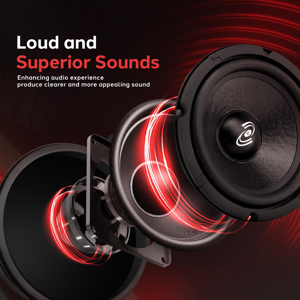 PYLE-PRO PDMW6 - 6.5'' High Performance Mid-Bass Woofer