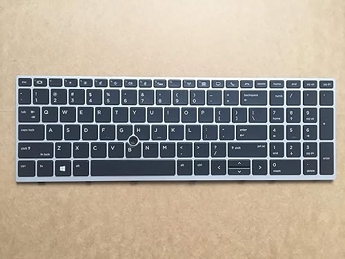Original New for HP EliteBook 850 G5 755 G5 US Backlit Keyboard