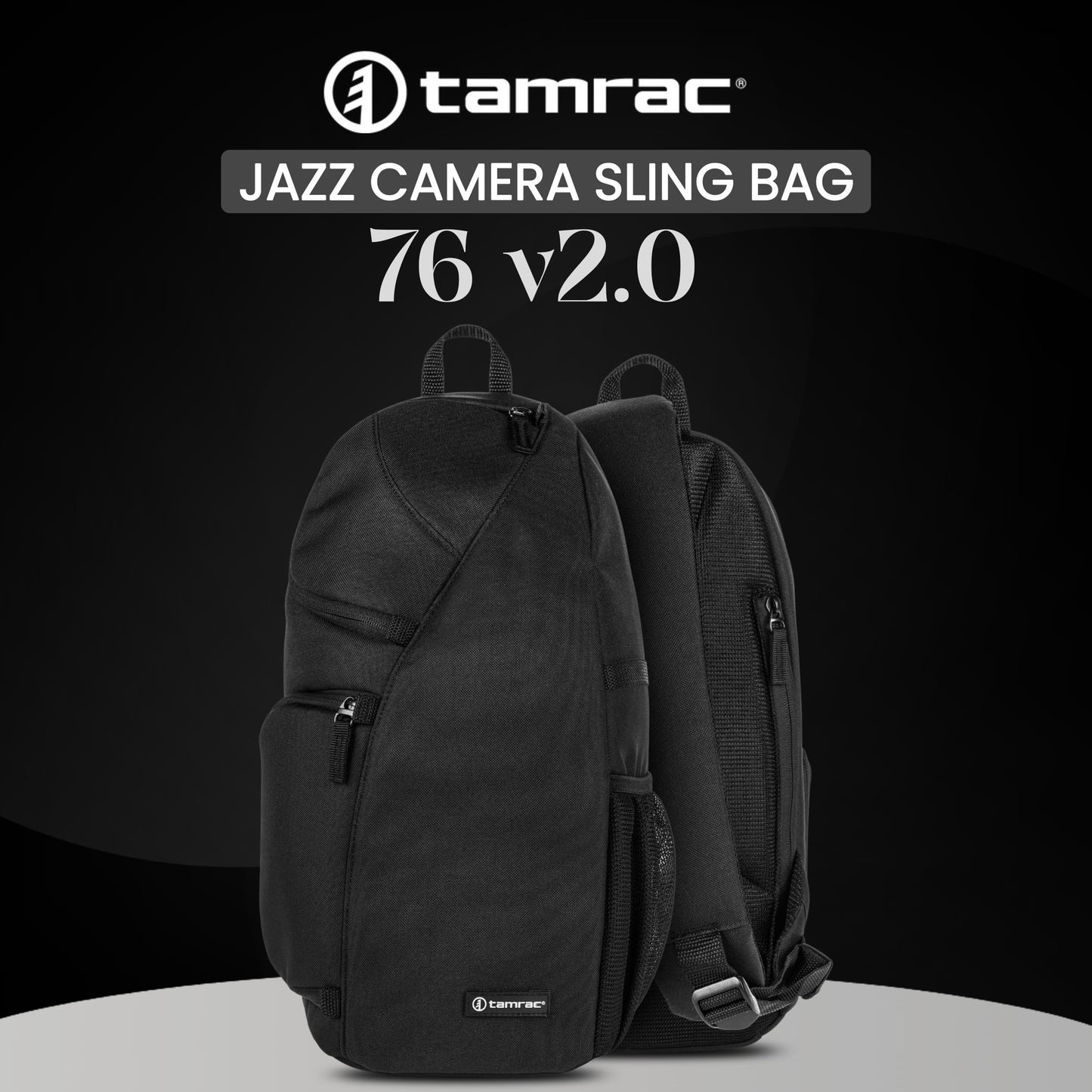 Tamrac Jazz 76 v2.0 Camera Sling Bag, Photography Backpack, Camera Case for Photography Accessories, Compact Camera Shoulder Bag for DSLR