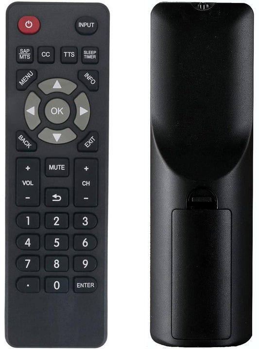 ONC18TV001 TV Remote Control Replacement for ONN TVs 65'', 55'', 52'', 47'', 46'', 42'', 40'', 39'', 37'', 32'' FHD 1080P LED TV