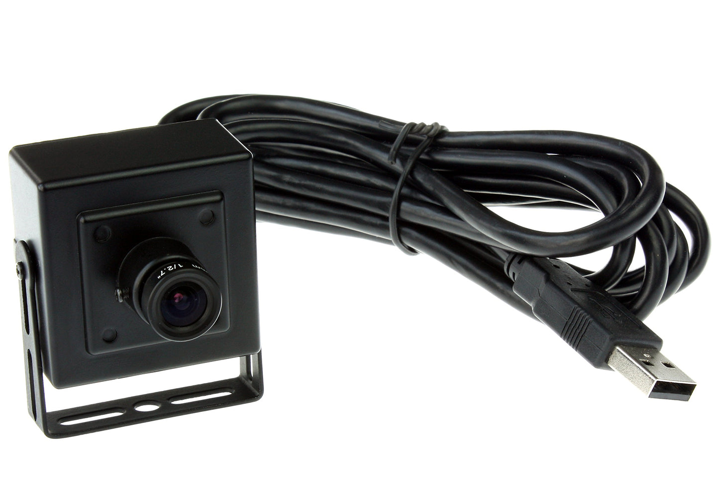 ELP 2.1mm Wide Angle Low Light USB Camera for Computer Home Industrial Video System 1.3megapixel 960P 0.01lux Mini PC Camera with Metal Case UVC