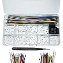 Kuosbiu JST MX 1.25MM Connector Kit,2/3/4/5/6/7/8/9/10 Pin Male and Female Micro Wire Connectors Kit with 28AWG Premium Pre-Crimped Cables