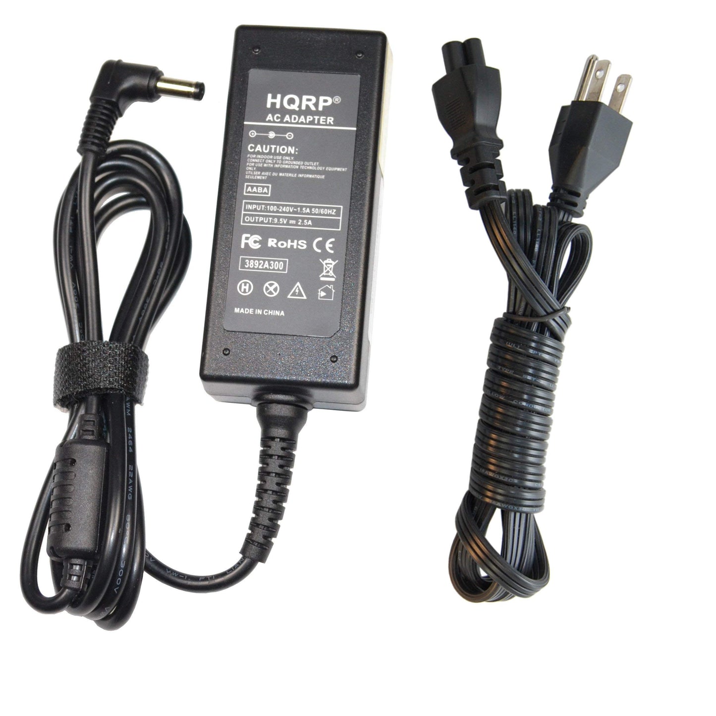 HQRP 9.5V AC Adapter Battery Charger Compatible with Sony AC AC-E9522 SRS-XB40 Bluetooth Speaker Power Supply Cord Adaptor SRS-XB4O SRSXB40 SRSXB4O…