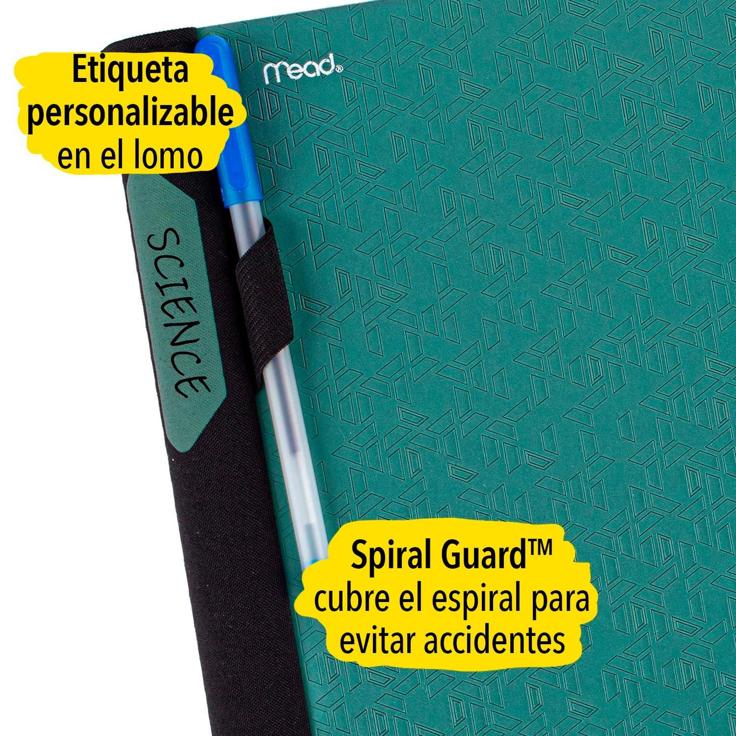 Five Star Advance Spiral Notebook + Study App, 5 Subject, College Ruled Paper, 8-1/2" x 11", 200 Sheets, Spiral Guard, Movable Tabbed Dividers