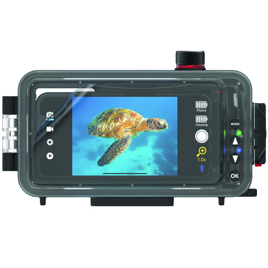 SeaLife Waterproof Screen Shield Protector for SportDiver & SportDiver S Housing, prevents scratches, standard size (5.8” x 3”; 6.8” diagonal), 2-Pack