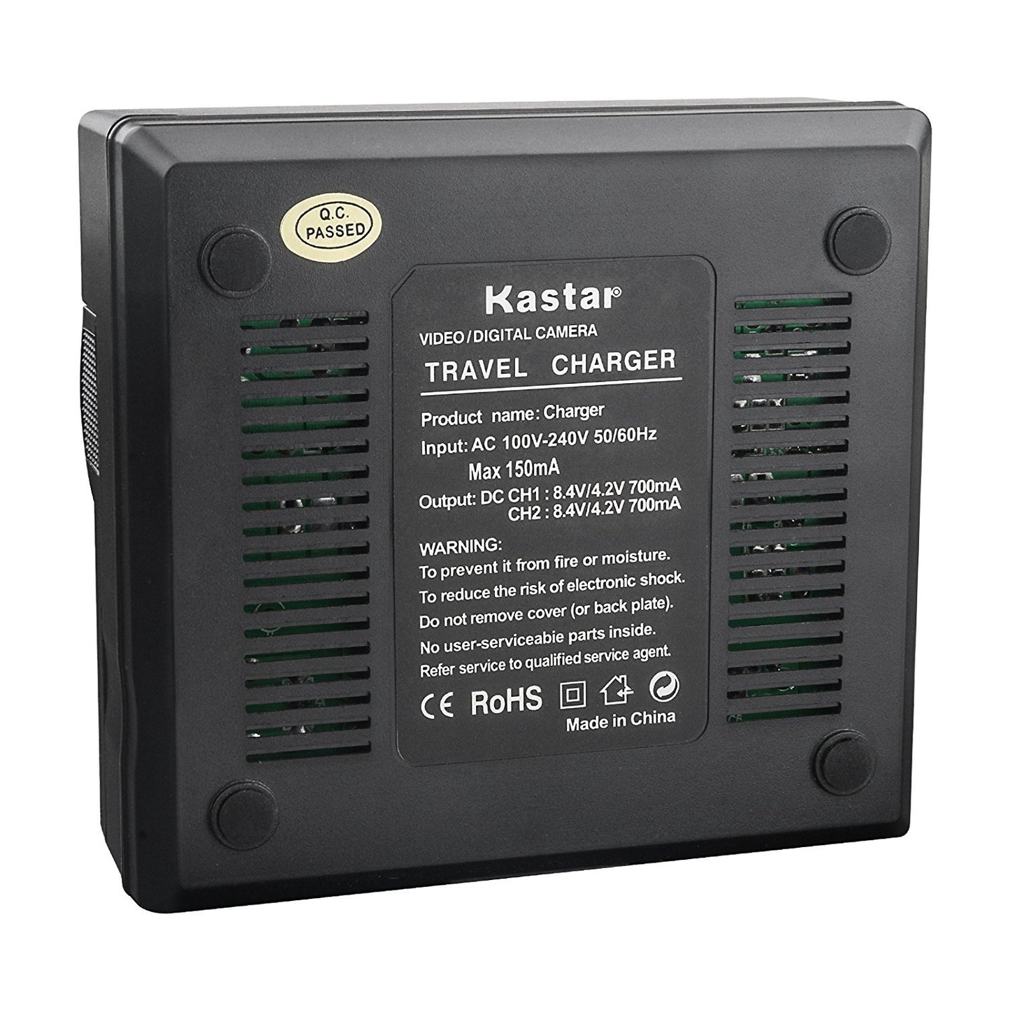 Kastar Fast Dual Charger for Canon BP-970 BP-945 BP-975 and ES300V ES410V ES420V ES520A ES4000 ES5000 ES6000 ES6500V ES7000ES ES7000V ES8000V ES8100V