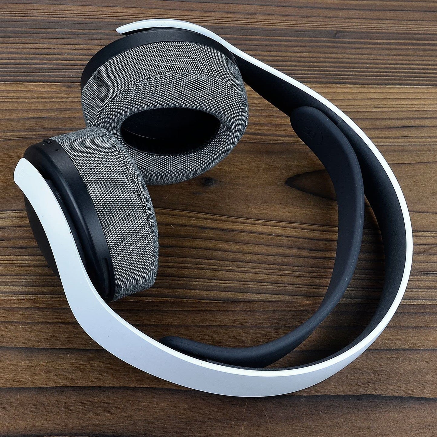 PS5 Ear Pads Replacement Ear Cushions for Sony PlayStation 5 Pulse 3D PS5 Wireless Headphones, Headset Earpads, Ear Cups Repair Parts(Gray Flannel)
