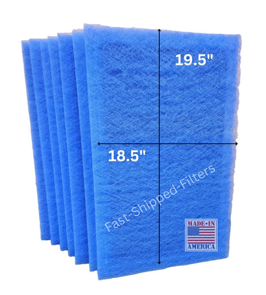 Fast-Shipped-Filters 7 Pack 20x22 Replacement Filter Pads Compatible with Dynamic Electronic Air Cleaner 20x22 polarized pads refill