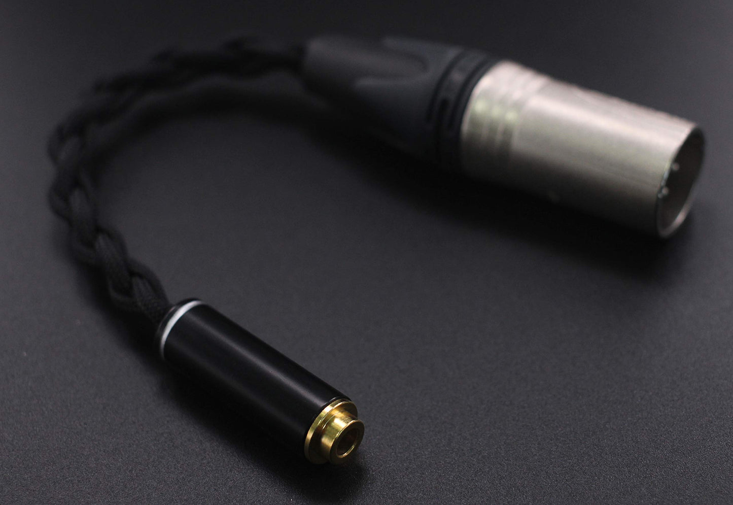 XL4-4 HiFi 4-pin XLR Balanced Male to 4.4mm Trrs Female Balanced Cable, Headphone Audio Adapter. XL4-4.