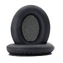 Replacement Ear Pads Compatible with Srhythm Version NC25 Earphones /NC35 Earphones Soft Protein Skin Memory Foam Made of Repair Accessories (Black)