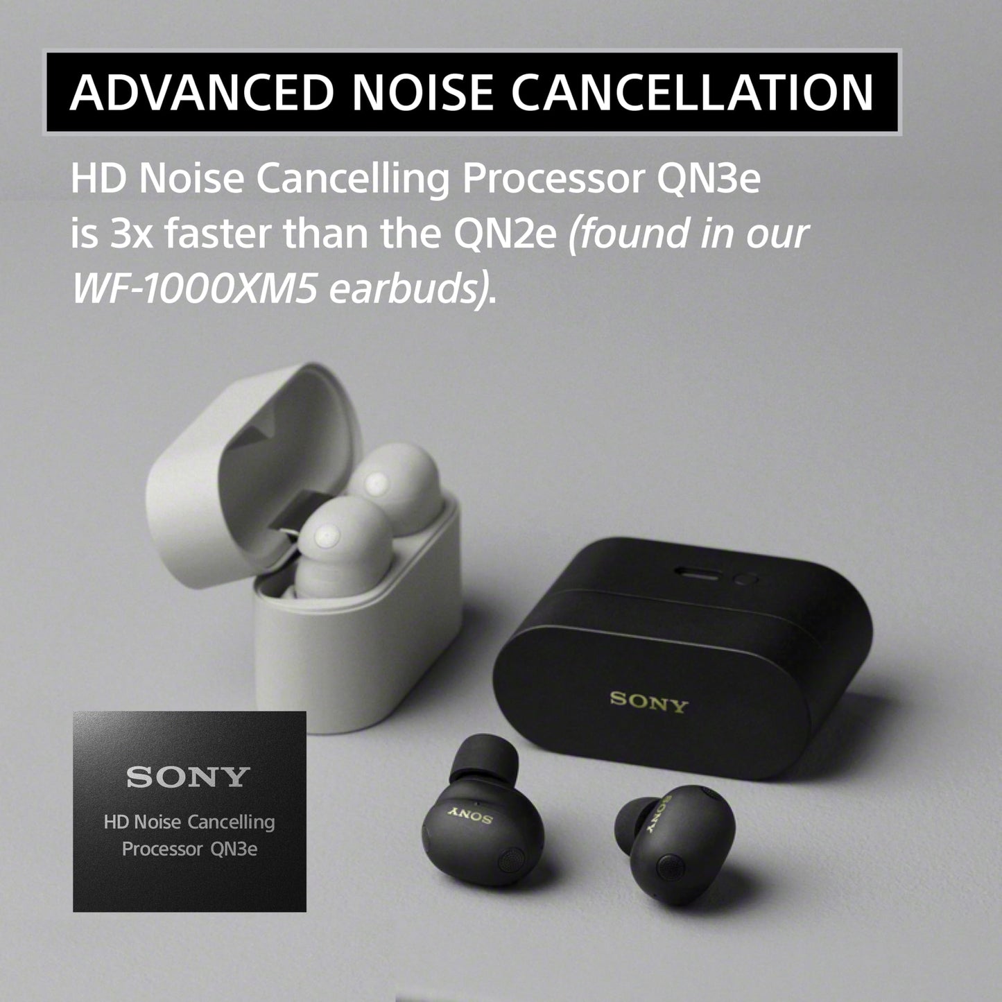 Sony WF-1000XM6 The Best Truly Wireless Noise Cancelling Earbuds (2026 Model), Bluetooth in-Ear Headphones, with Studio-Quality Sound, Up to 24 Hours