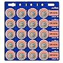 Murata CR1616 Battery DL1616 ECR1616 3V Lithium Coin Cell (20 Batteries)