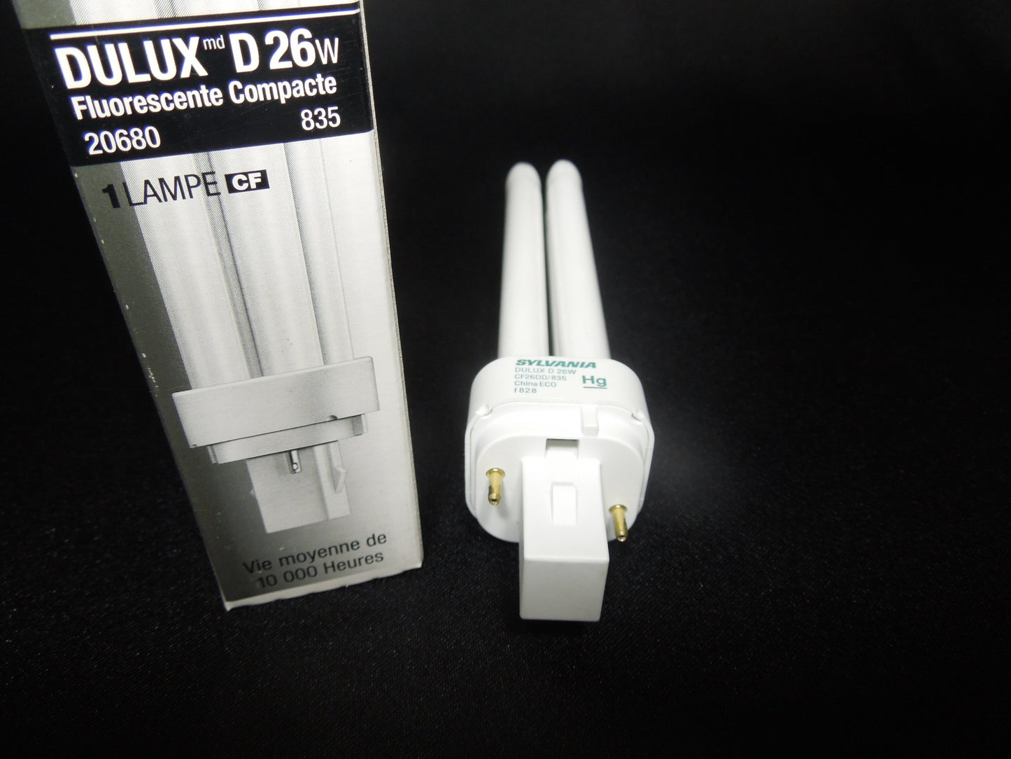 Sylvania, 20680, Dulux(R)D, 26W, Compact Fluorescent, 10000 Hours