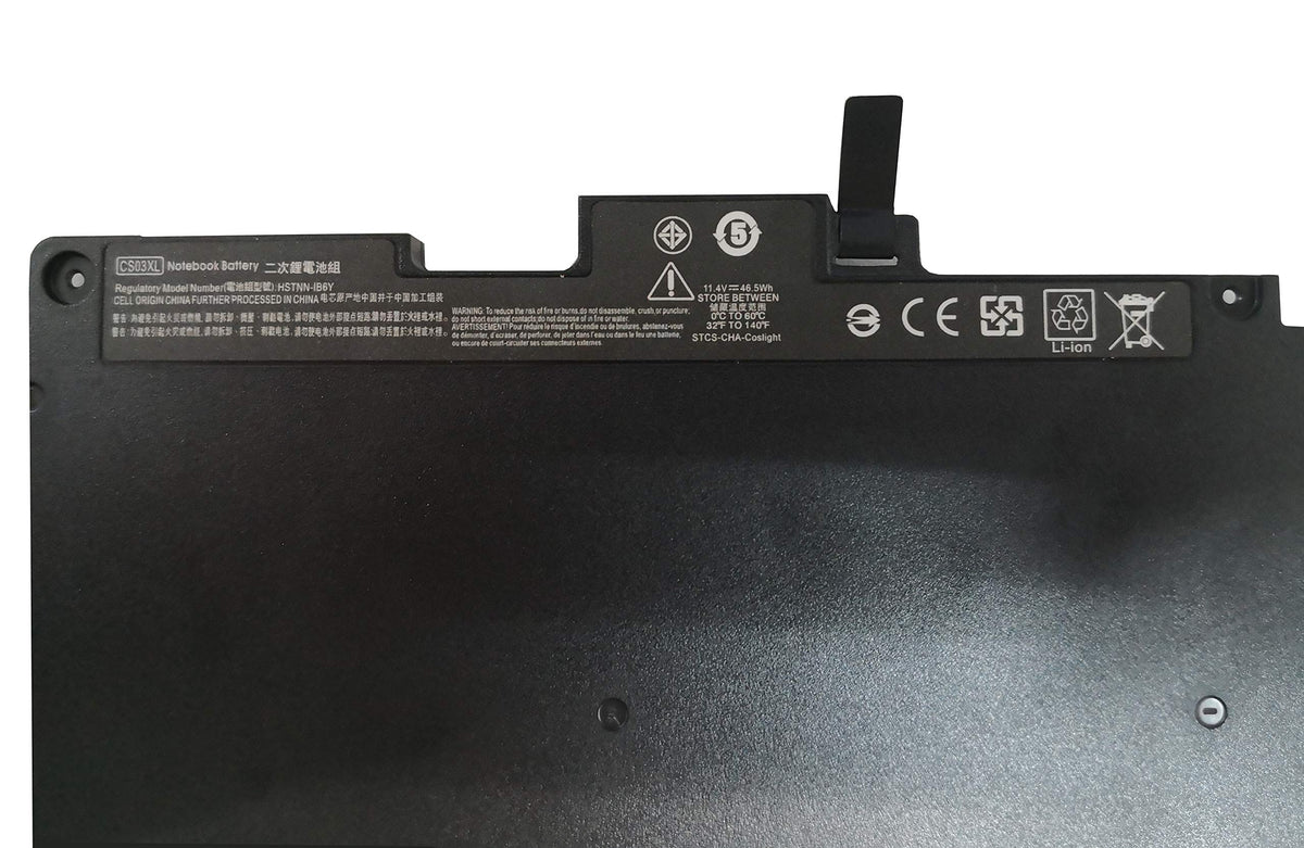 7xinbox 11.4V 46Wh CS03XL TA03XL 800513-001 800231-141 HSTNN-IB6Y Replacement Laptop Battery Compatible with HP EliteBook 745 755 840 850 G3 G4 840 G2