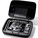 MeloSync Hard Shell Carrying Case for Insta360 X5 & X4X3 Cameras - EVA Lined, Large Capacity, Ideal for Accessories