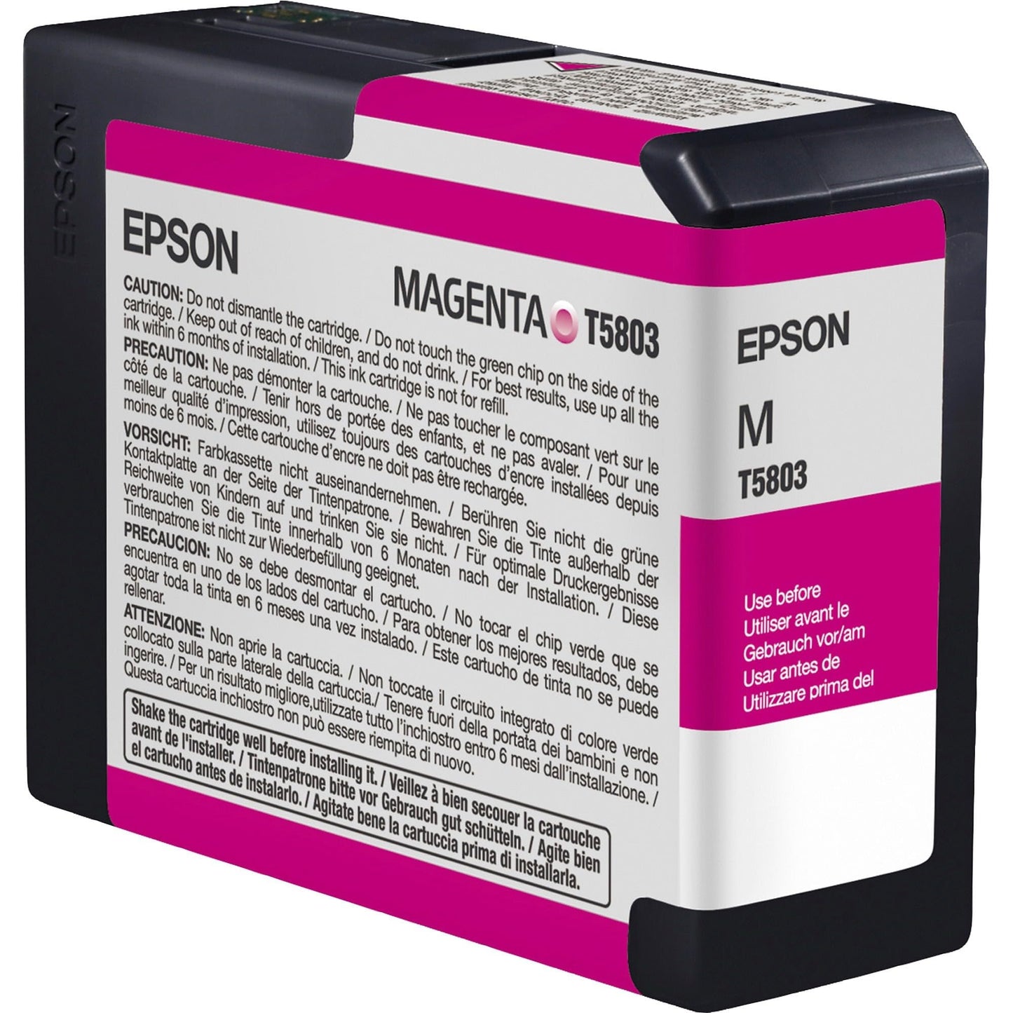 Epson T580300 UltraChrome K3 Magenta Ink Cartridge 80ml (T580300) Ink