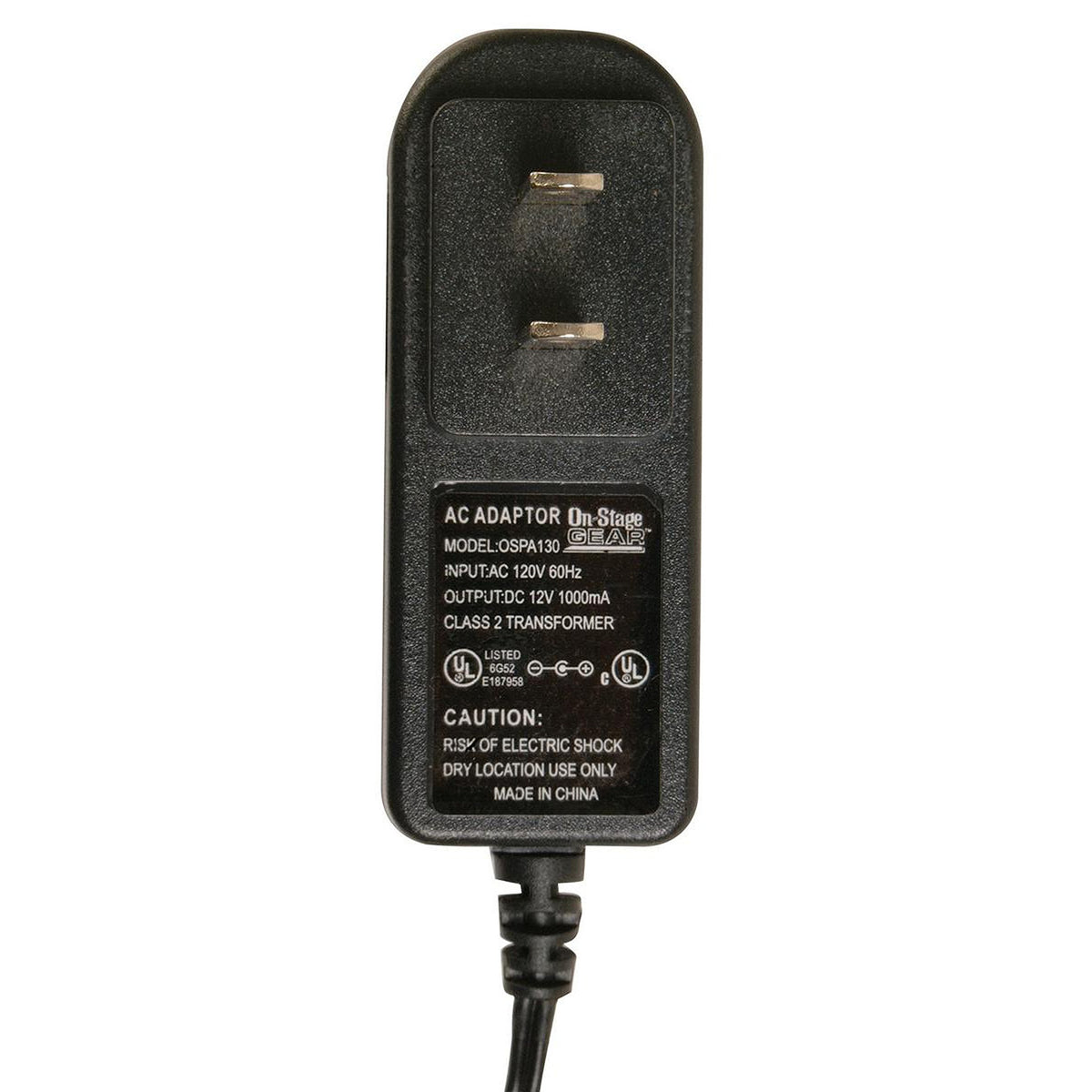 On-Stage OSPA130 AC Adapter for Yamaha Keyboards