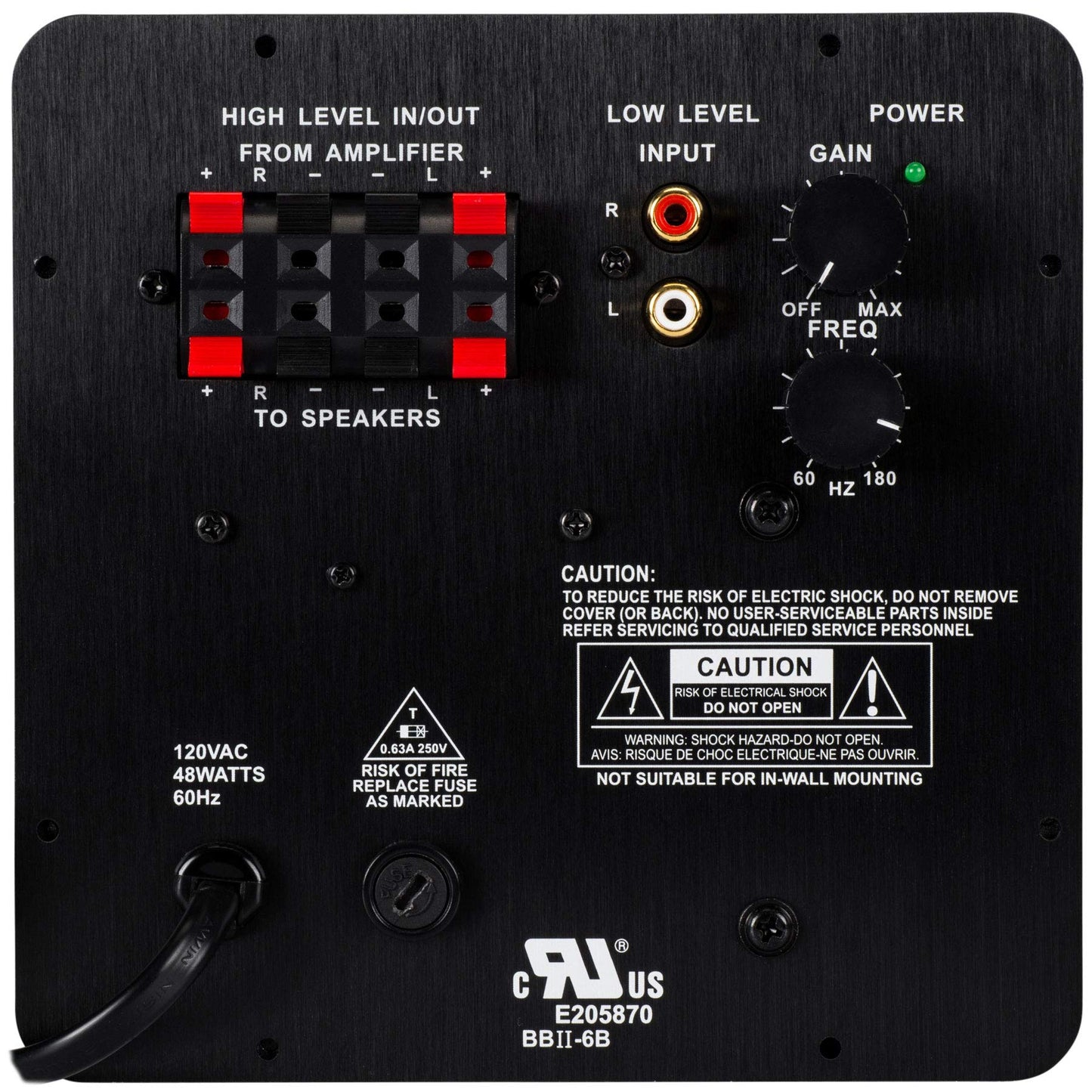 Dayton Audio SA25 25W Subwoofer Plate Amplifier
