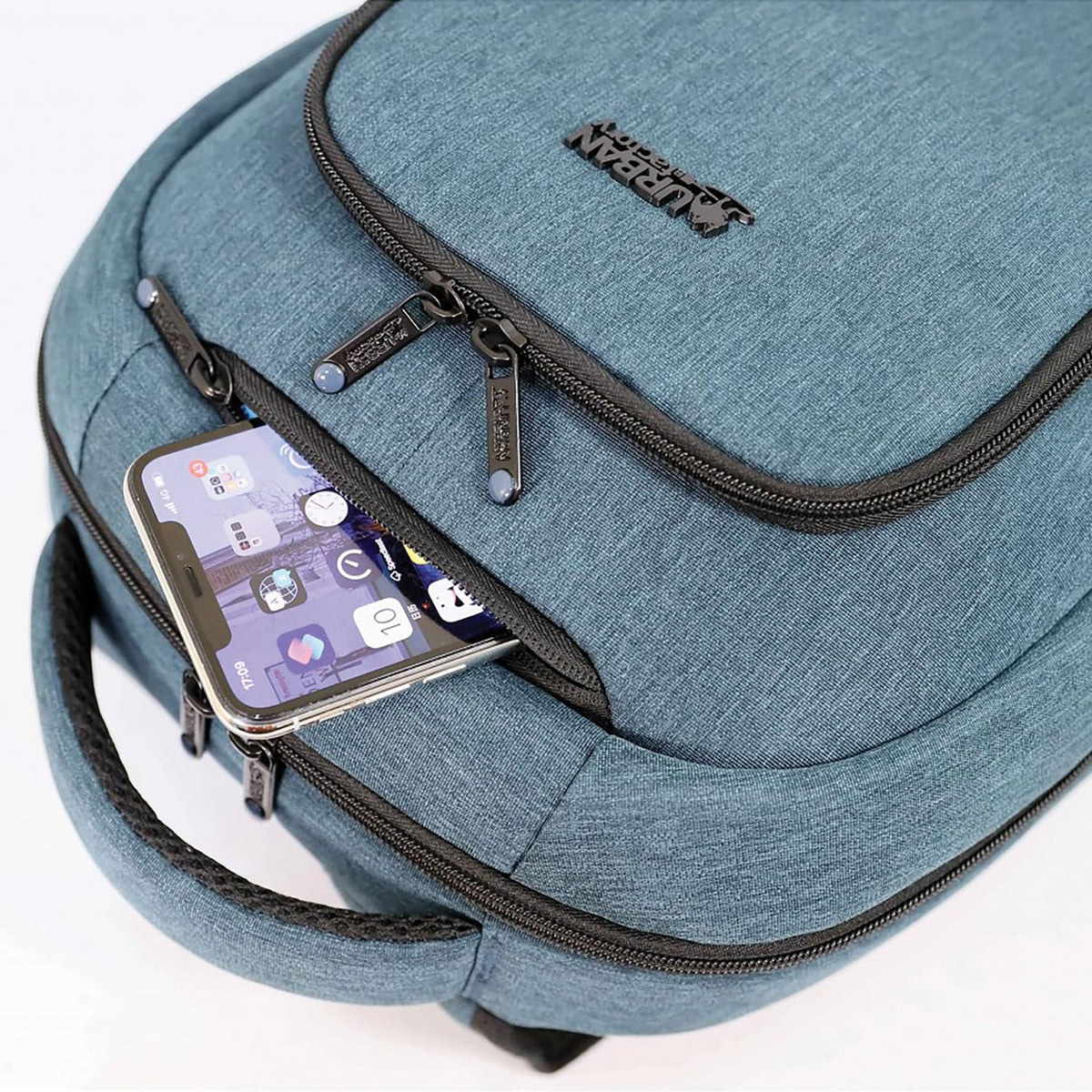 Urban Factory ECB25UF CYCLEE City Edition Ecologic Backpack for Notebooks and Computers (Deep Blue; 15.6 in.)